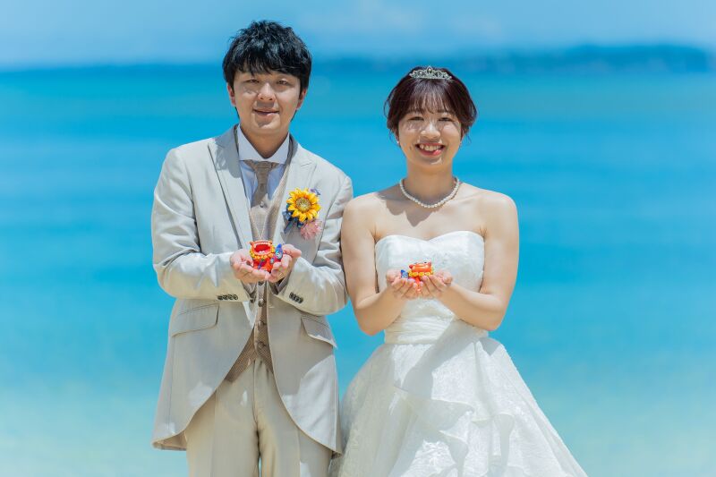 シーサーを持って☆