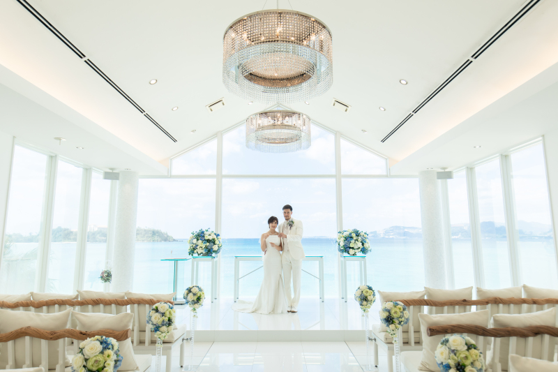 まるでモデルさんのよう…スタッフも見惚れるお2人