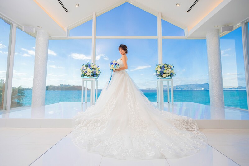 OKINAWA ワタベウェディング_チャペルで撮影できる
