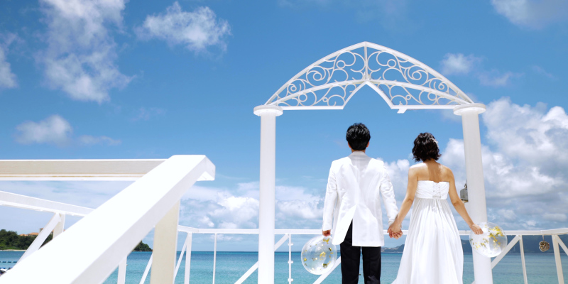 新郎様も素敵にコーディネート