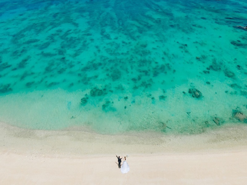 サンゴ礁が広がる一度は訪れたい名護の海