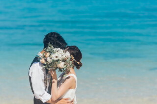 OKINAWA ワタベウェディング_【ナチュラルムービー】チャペル＆ビーチ撮影