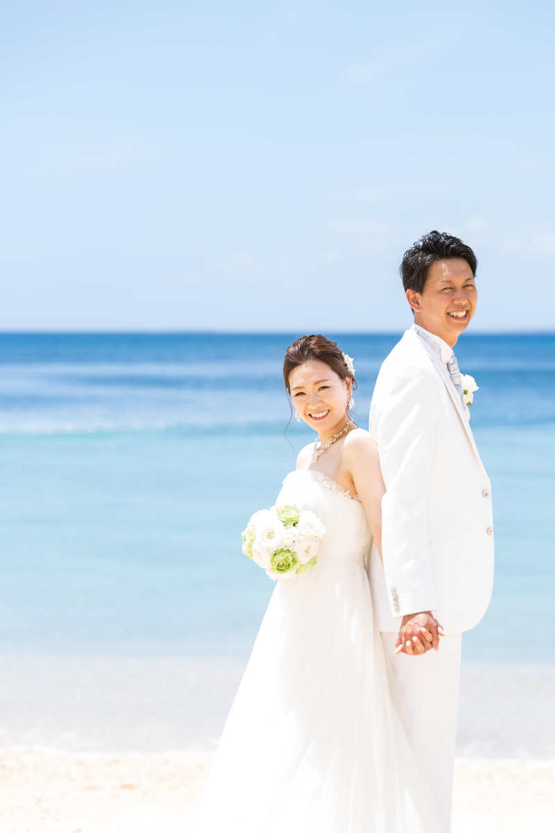 最高のロケーションに、お二人の笑顔♪