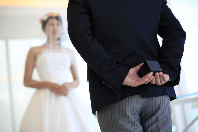 チャペルでプロポーズ♡