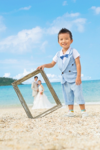 OKINAWA ワタベウェディング_kids＆Family❤ファミリーフォト
