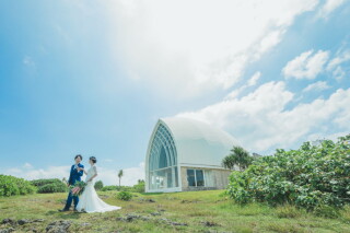 OKINAWA ワタベウェディング_【恩納村】万座の教会°˖✧