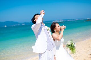 OKINAWA ワタベウェディング_Beach◆喜瀬ビーチ