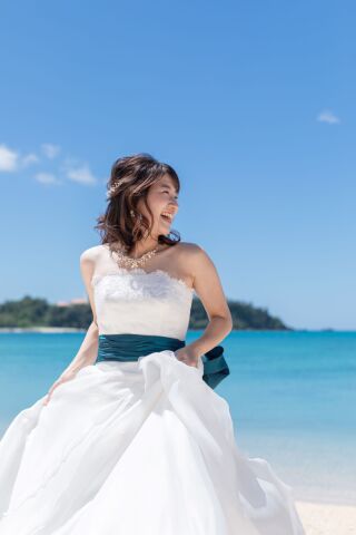 OKINAWA ワタベウェディング_Beach◆喜瀬ビーチ