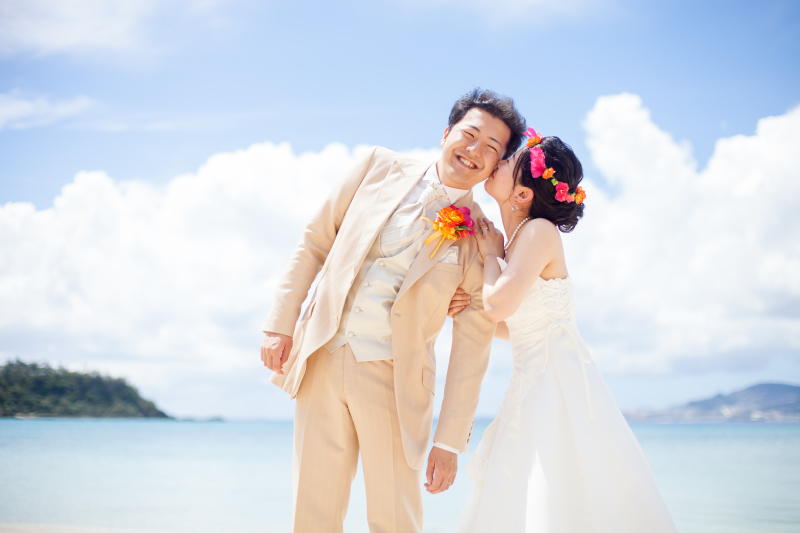 鮮やかな色味がとてもお似合いです!