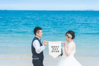 OKINAWA ワタベウェディング_Beach◆喜瀬ビーチ