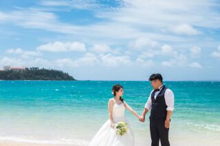 OKINAWA ワタベウェディング_Beach◆喜瀬ビーチ