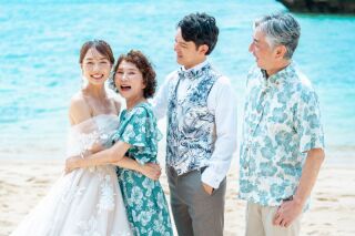 OKINAWA ワタベウェディング_ファミリーフォト♡