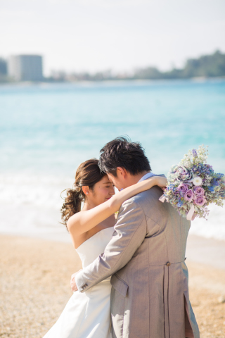 青い海を存分に