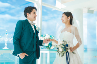 OKINAWA ワタベウェディング_【ナチュラルムービー】チャペル＆ビーチ撮影