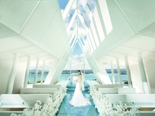 OKINAWA ワタベウェディング_★新会場取り扱いスタート★古宇利島 空と海の教会