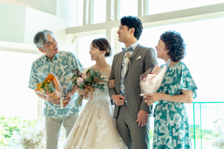 OKINAWA ワタベウェディング_ファミリーフォト♡
