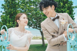 OKINAWA ワタベウェディング_アクアグレイス・チャペルでこんなお写真撮れます♬