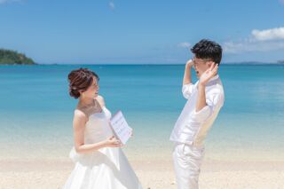 OKINAWA ワタベウェディング_Beach◆喜瀬ビーチ