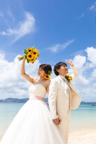 OKINAWA ワタベウェディング_Beach◆喜瀬ビーチ