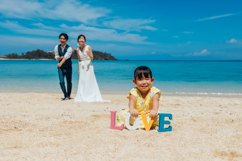 【ファミリーフォトプラン】撮影日いつでもOK!≪2月成約限定≫【ビーチ&グリーン100カット】¥129,200→¥105,600