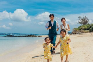 時間枠限定だからオトク❀フォトボードが後日納品されて嬉しさ倍♡お子さまと一緒の撮影ならベビーシッター込のファミリーフォトプラン♡