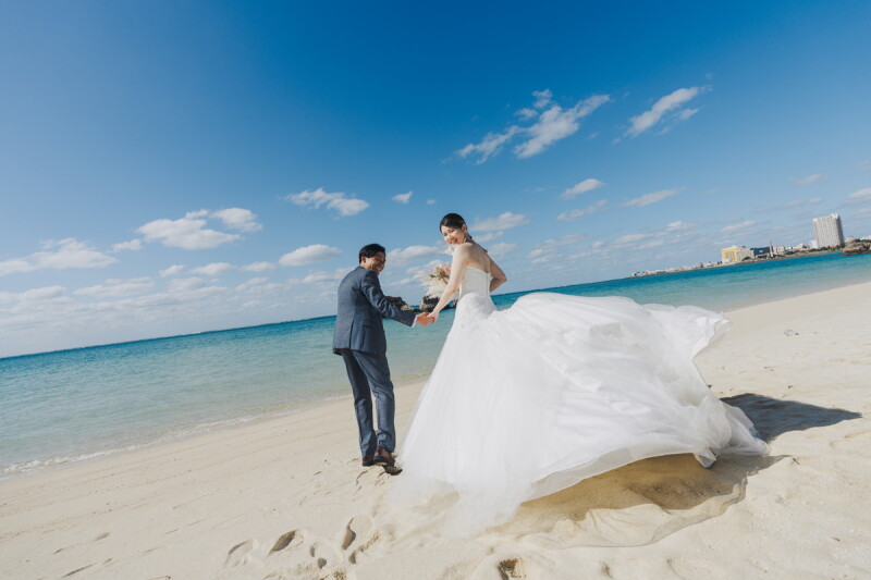 【早得/春夏先取り!】5月以降もOK≪2月成約限定≫ビーチ&グリーンフォト 100カット◎¥86,900⇒¥66,000