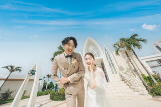 【ムービー＆成約特典付】1月中申込で◉14万円OFF！【ドレス2着つき＋チャペル＆ビーチ100カット】3月末撮影まで！