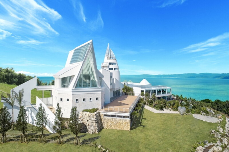 【雨天保証付】チャペル＆ビーチフォト 100カット【洋装1点/古宇利島 空と海の教会】◎全データ|ヘアメイク|コミコミ安心プラン