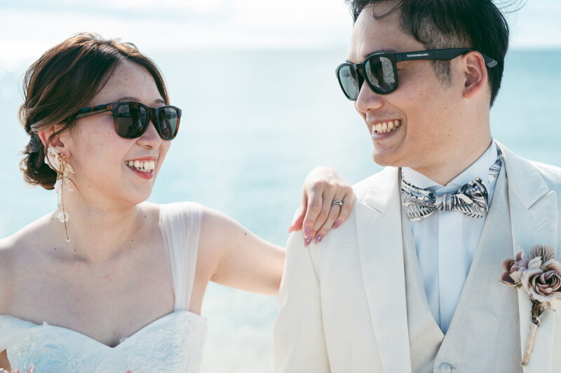 【県内最安】1・２・３月OK！ビーチ＆グリーン100カットが￥11,000の大特価！衣裳・ヘアメイク・アテンド・雨天保証コミ！