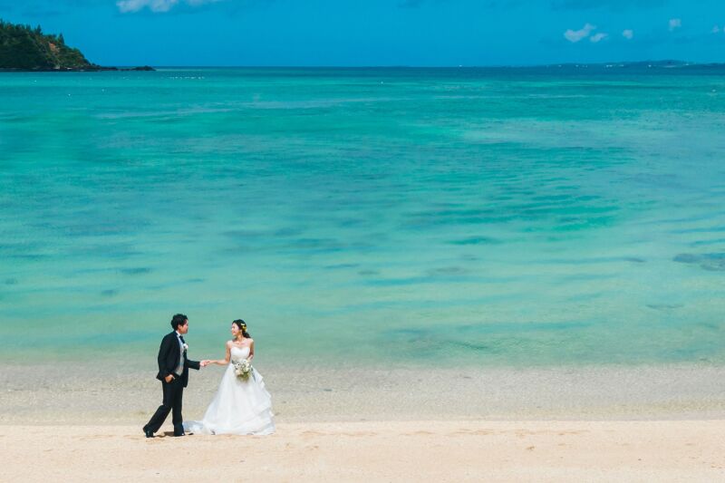 【ドローン撮影つき！リニューアル記念価格★】7・8月撮影《3月中成約限定》ビーチ100カット◎￥121,000&rarr;81,400！