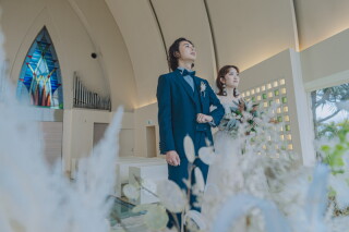 【恩納村／万座の教会】ムービー付シンプルセレモニープラン▶価格改定！ムービーがなんと40%OFF！｜人前式＋チャペル100カット