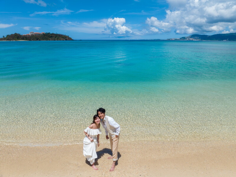 【ドローン撮影つき！リニューアル記念価格★】7・8月撮影《3月中成約限定》ビーチ100カット◎￥121,000&rarr;81,400！