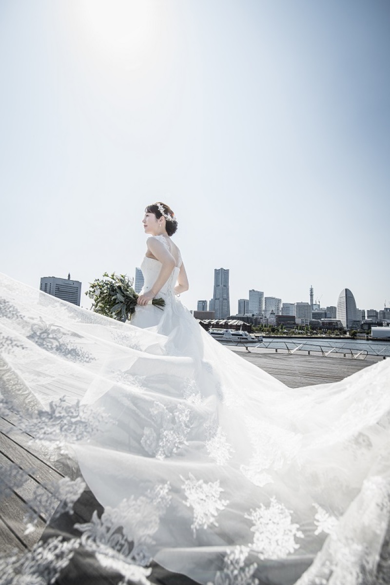 吹き抜ける風を利用して♡