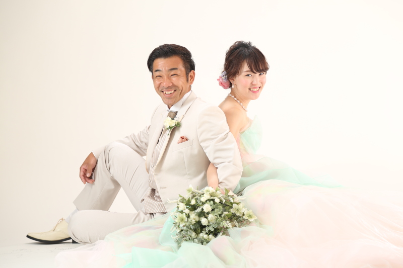 こだわりぬいた衣装でウエディングフォト♡