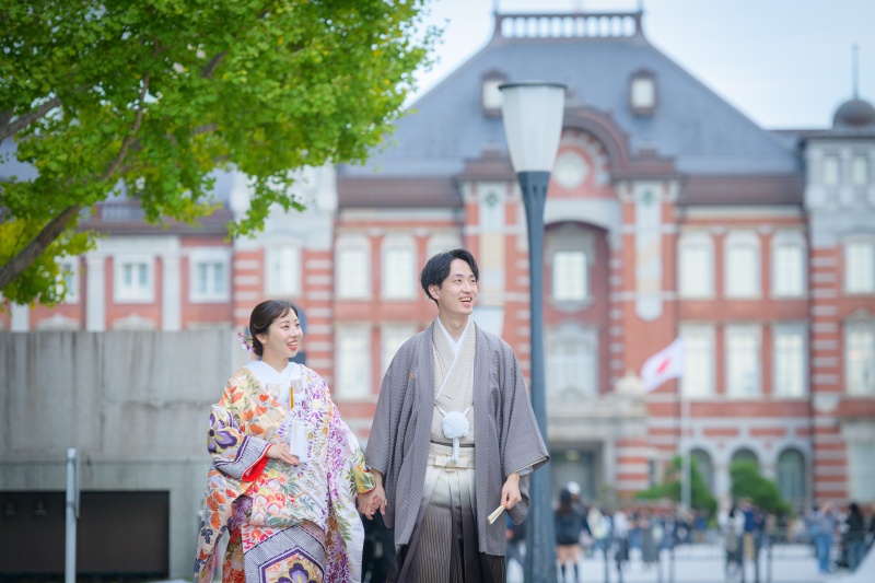 和装は東京駅へ