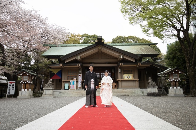 まずは参道で♪