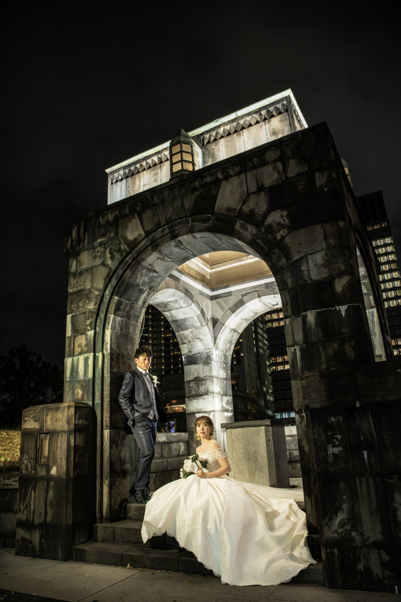 ご新婦様座りショット♪