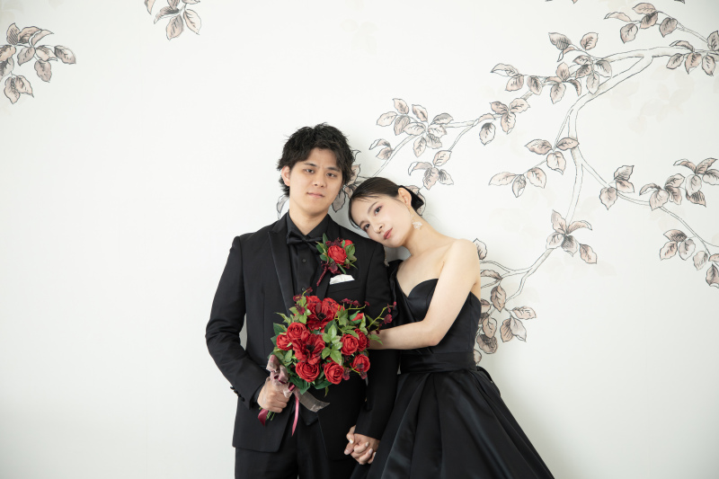 新しい花柄背景で