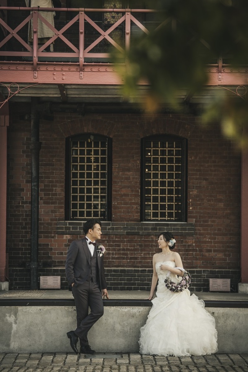 こだわりのタキシードと華やかなドレス♡