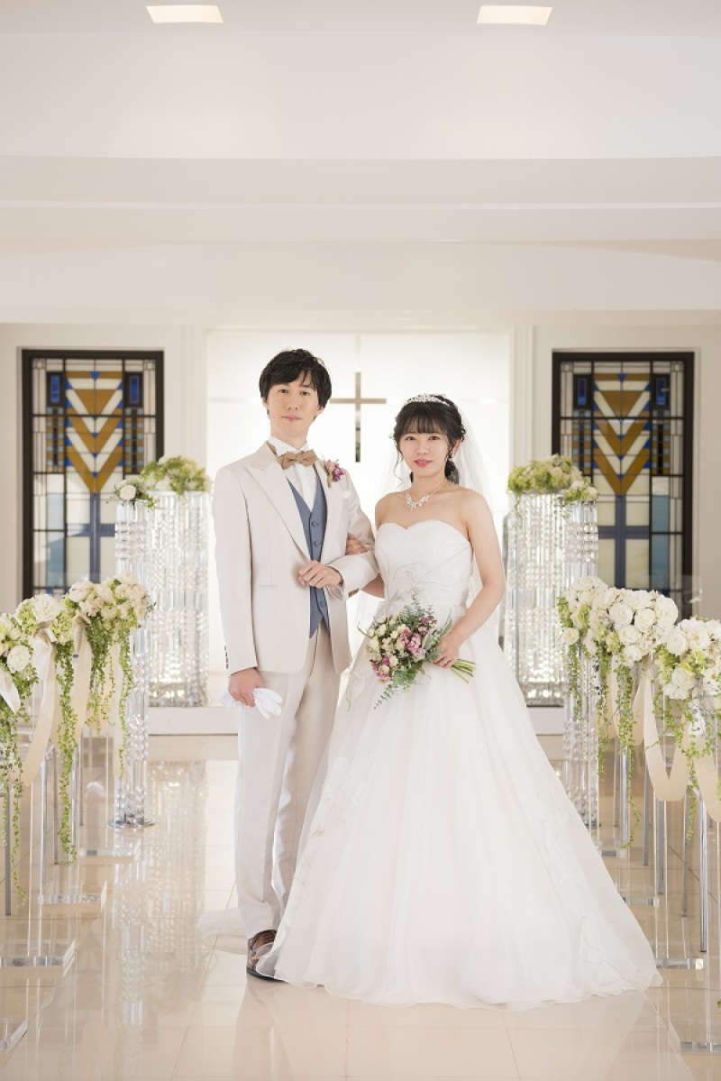 純白のチャペル♡