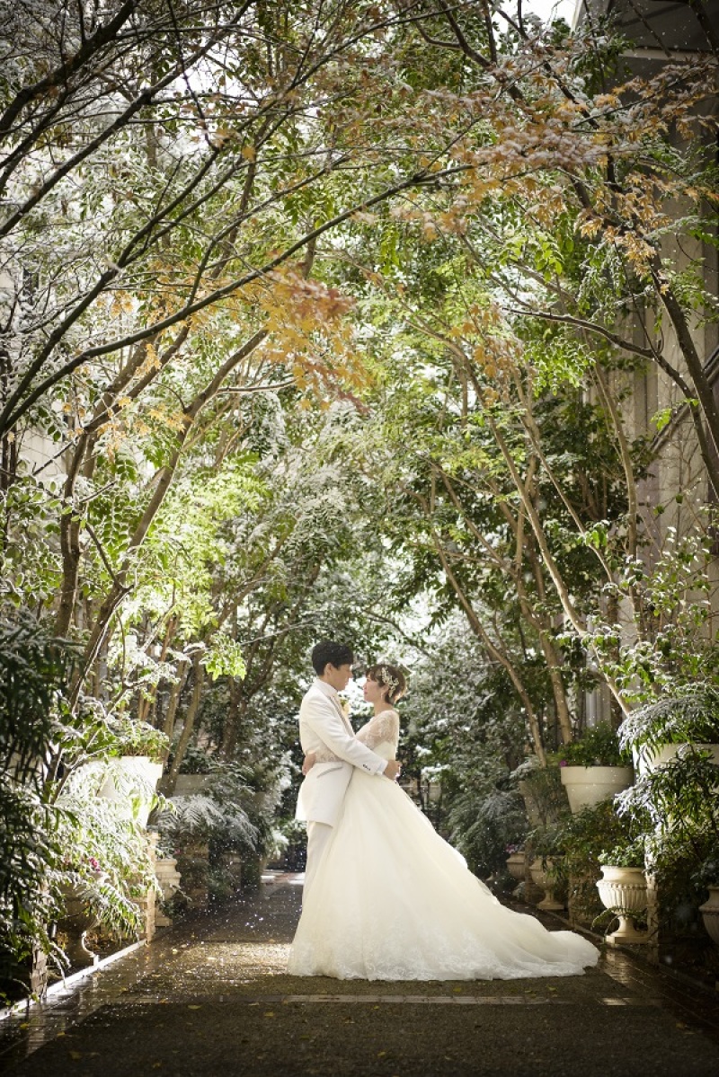 緑に囲まれて♡