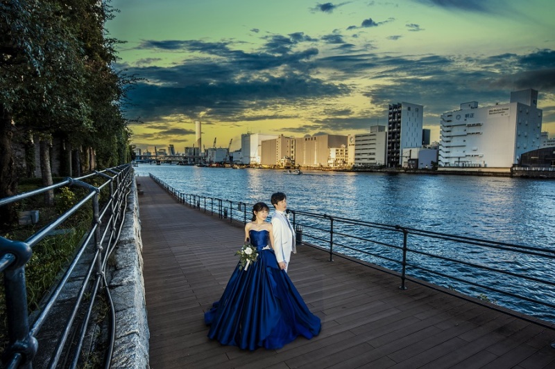 海を感じるボードウォーク