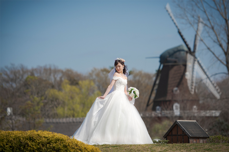 ドレスも相性ピッタリ♡