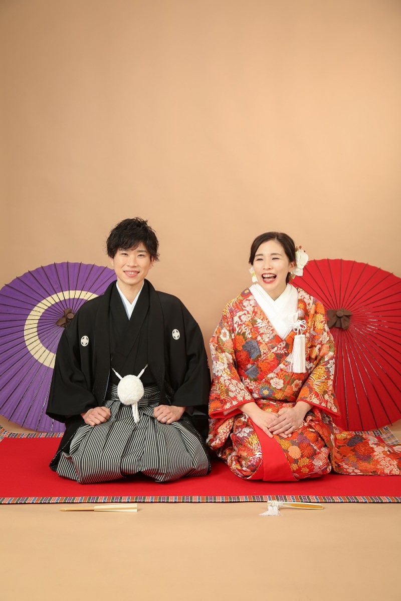 まずは和装で♪