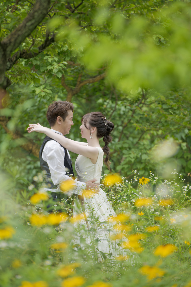 花越しショット☆