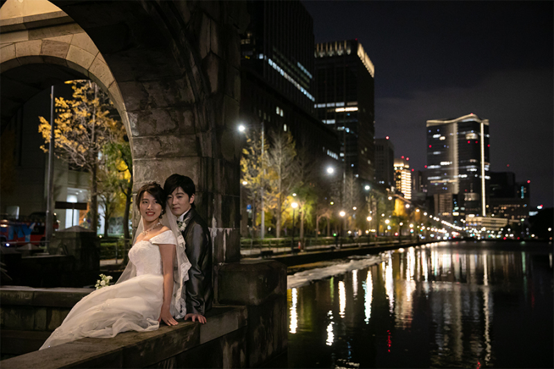 丸の内の人気スポットでも♡