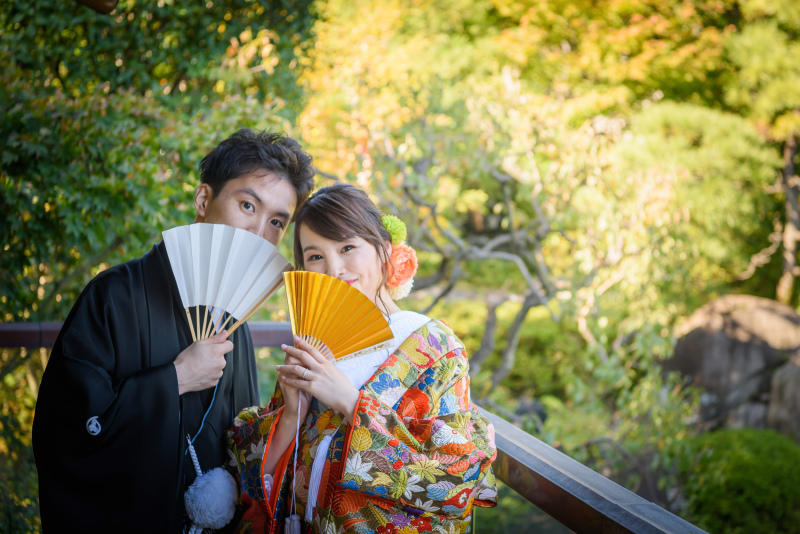 Angel Studio 新宿_庭園で撮影できる