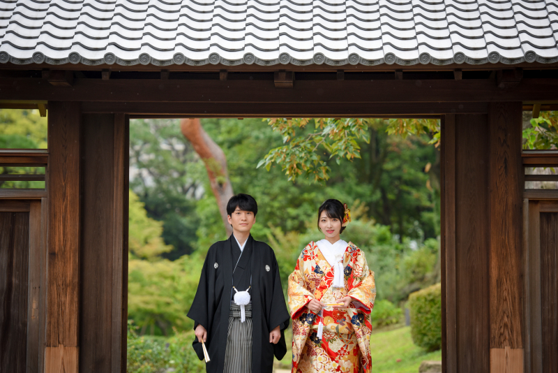 Angel Studio 新宿_庭園で撮影できる