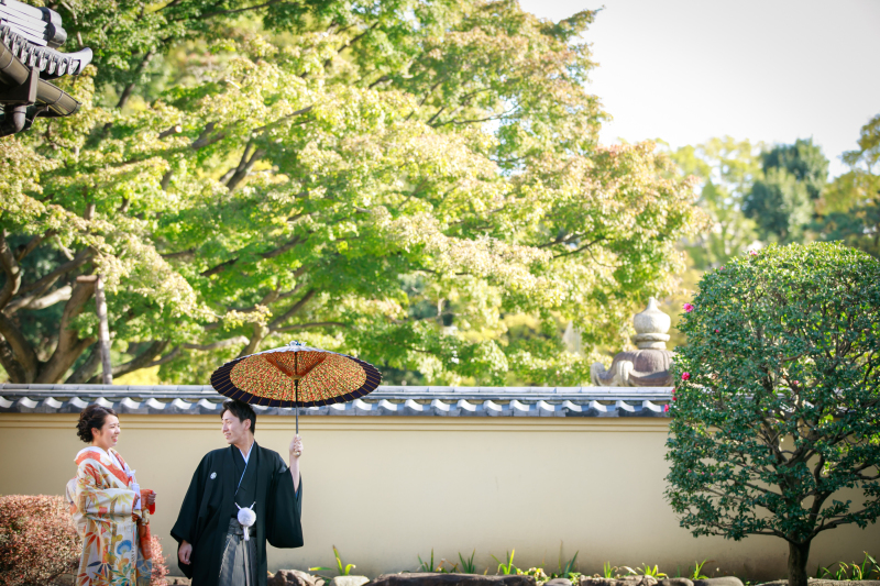 Angel Studio 新宿_庭園で撮影できる