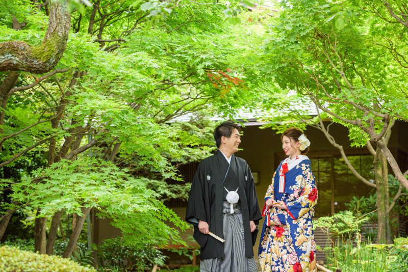 目白庭園ロケーションプラン【全データ付/美容アテンド同行/移動費込/400着から選べる